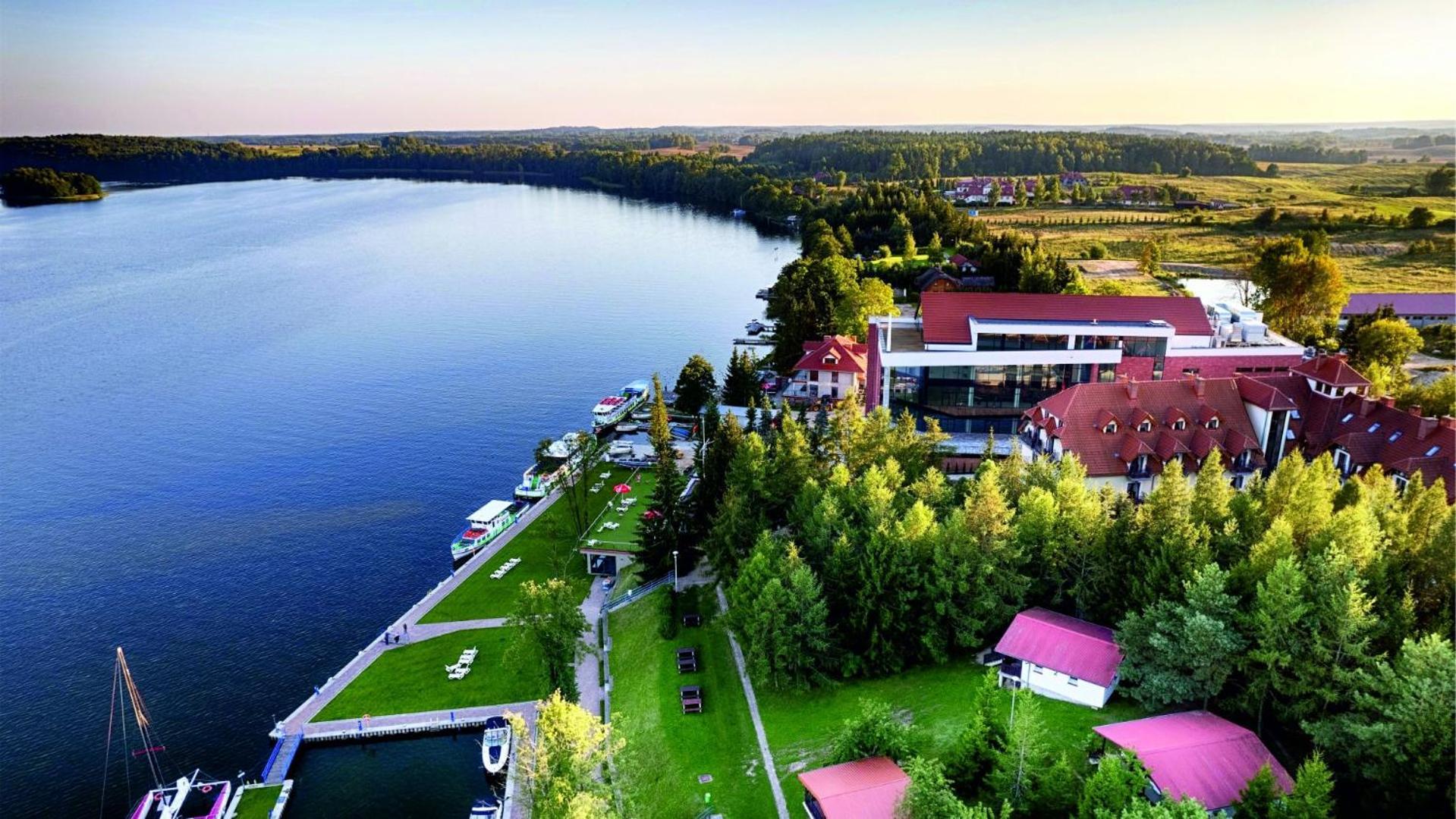 Domek Na Wodzie - Houseboat -Sauna, Taras Na Dachu, Dwie Sypialnie Mikołajki Eksteriør bilde