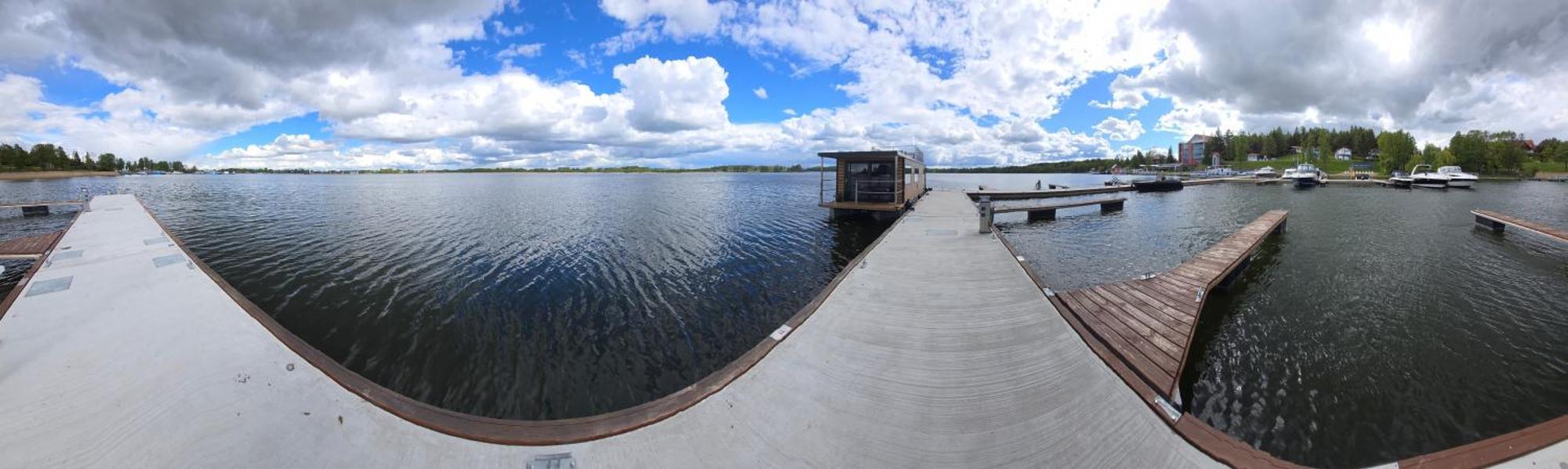 Domek Na Wodzie - Houseboat -Sauna, Taras Na Dachu, Dwie Sypialnie Mikołajki Eksteriør bilde
