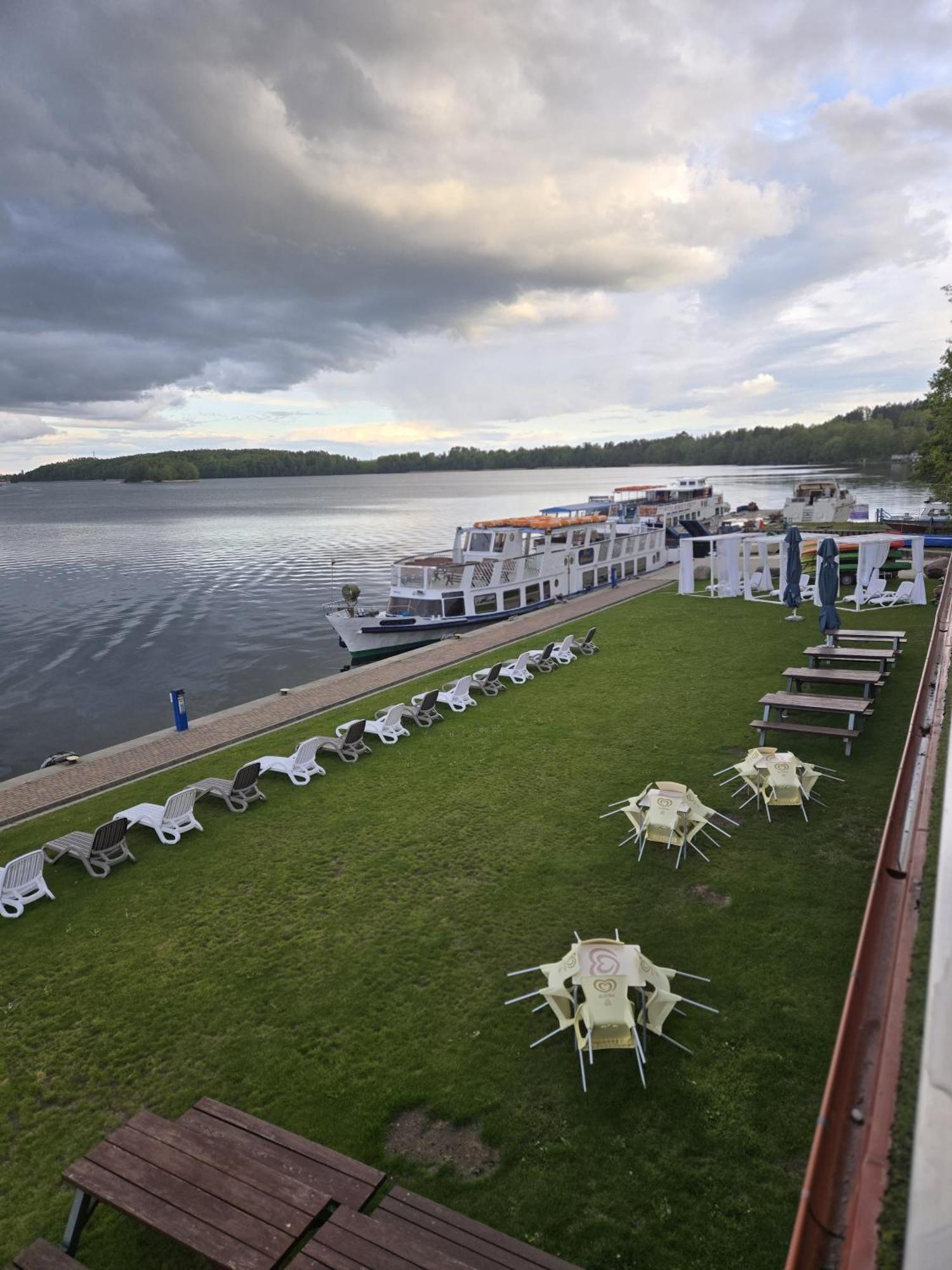 Domek Na Wodzie - Houseboat -Sauna, Taras Na Dachu, Dwie Sypialnie Mikołajki Eksteriør bilde